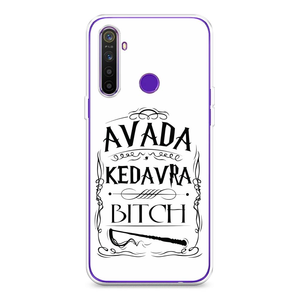 Чехол на Realme 5 Avada kedavra bitch