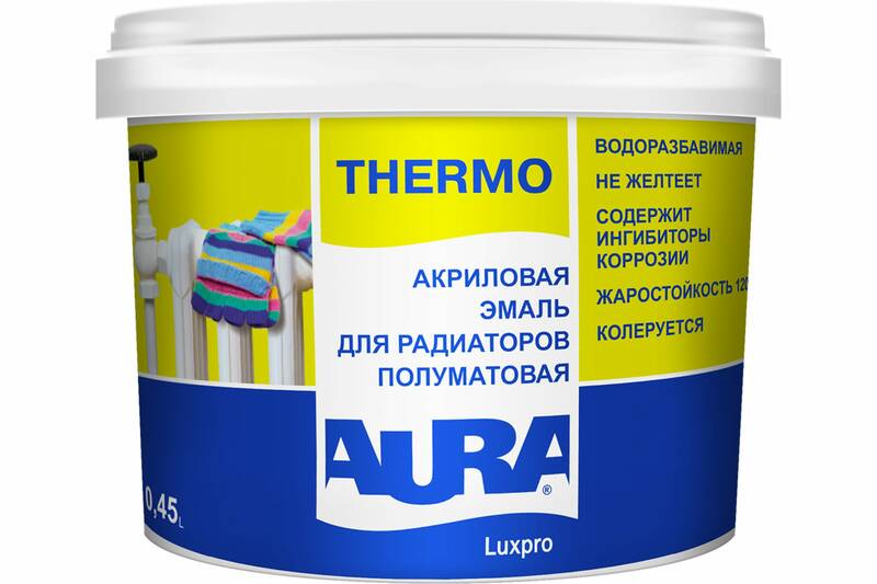 Эмаль AURA Luxpro Thermo ALE005 0.45 л