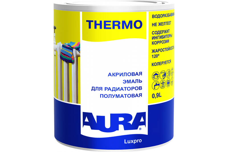 Эмаль AURA Luxpro Thermo ALE006 0.9 л