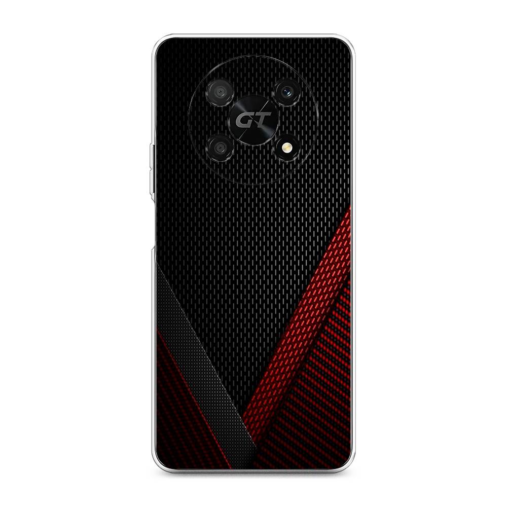 

Чехол Awog на Honor X40 GT "Красный карбон", Черный;красный, 6120150-3