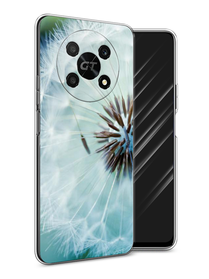 

Чехол Awog на Honor X40 GT "Пух одуванчика", Серебристый;серый, 6120150-4