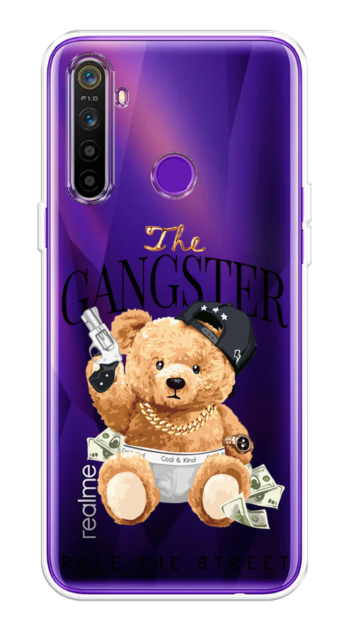 

Чехол на Realme 5 "The Gangster", Бежевый;серый;черный, 251550-6