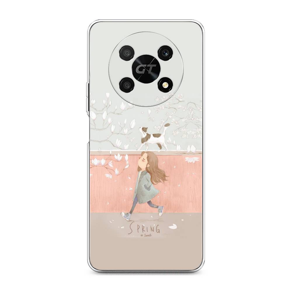 

Чехол Awog на Honor X40 GT "Девочка-весна", 6120150-7