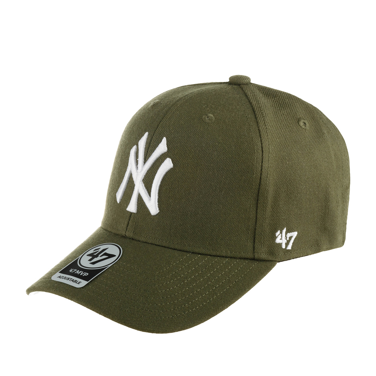 

Бейсболка унисекс 47 BRAND B-MVPSP17WBP-SW New York Yankees MLB оливковая/белая, Хаки, B-MVPSP17WBP-SW New York Yankees MLB