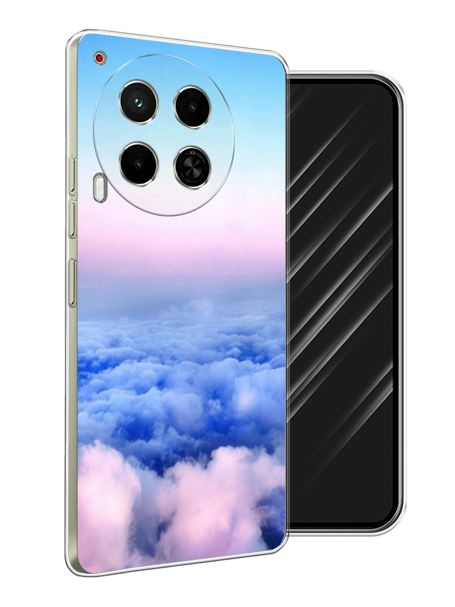 

Чехол Awog на Tecno Camon 30 5G "Облака", Голубой;розовый;бирюзовый, 305550-1