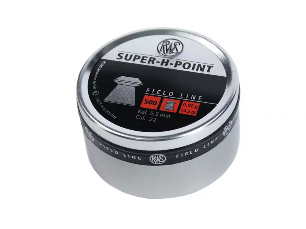 

Пули пневматические RWS Super-H-Point 5,5 мм 0,92 грамма (500 шт)