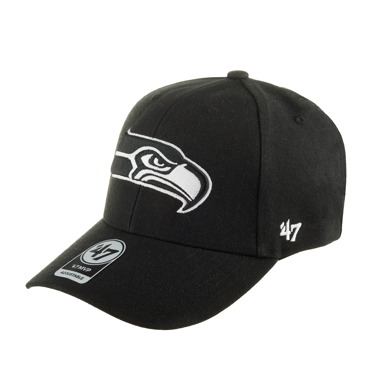 

Бейсболка унисекс 47 BRAND F-MVP28WBV-BK Seattle Seahawks NFL черная, Черный, F-MVP28WBV-BK Seattle Seahawks NFL