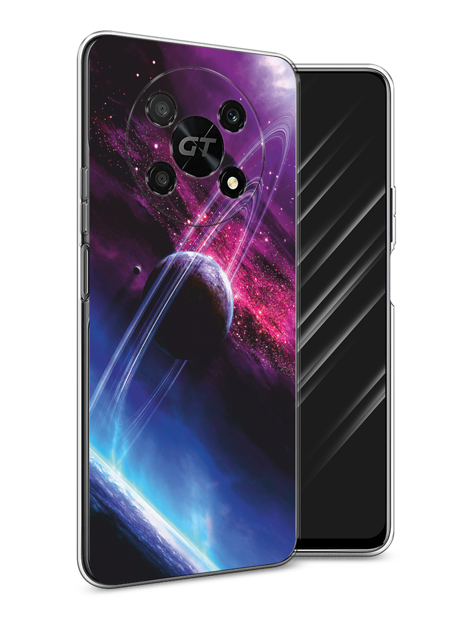 

Чехол Awog на Honor X40 GT "Космос 17", Черный;фиолетовый, 6120150-4
