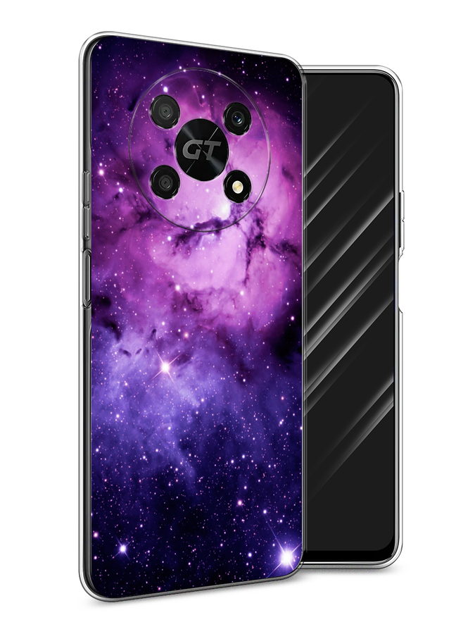 

Чехол Awog на Honor X40 GT "Космос 18", Фиолетовый, 6120150-4