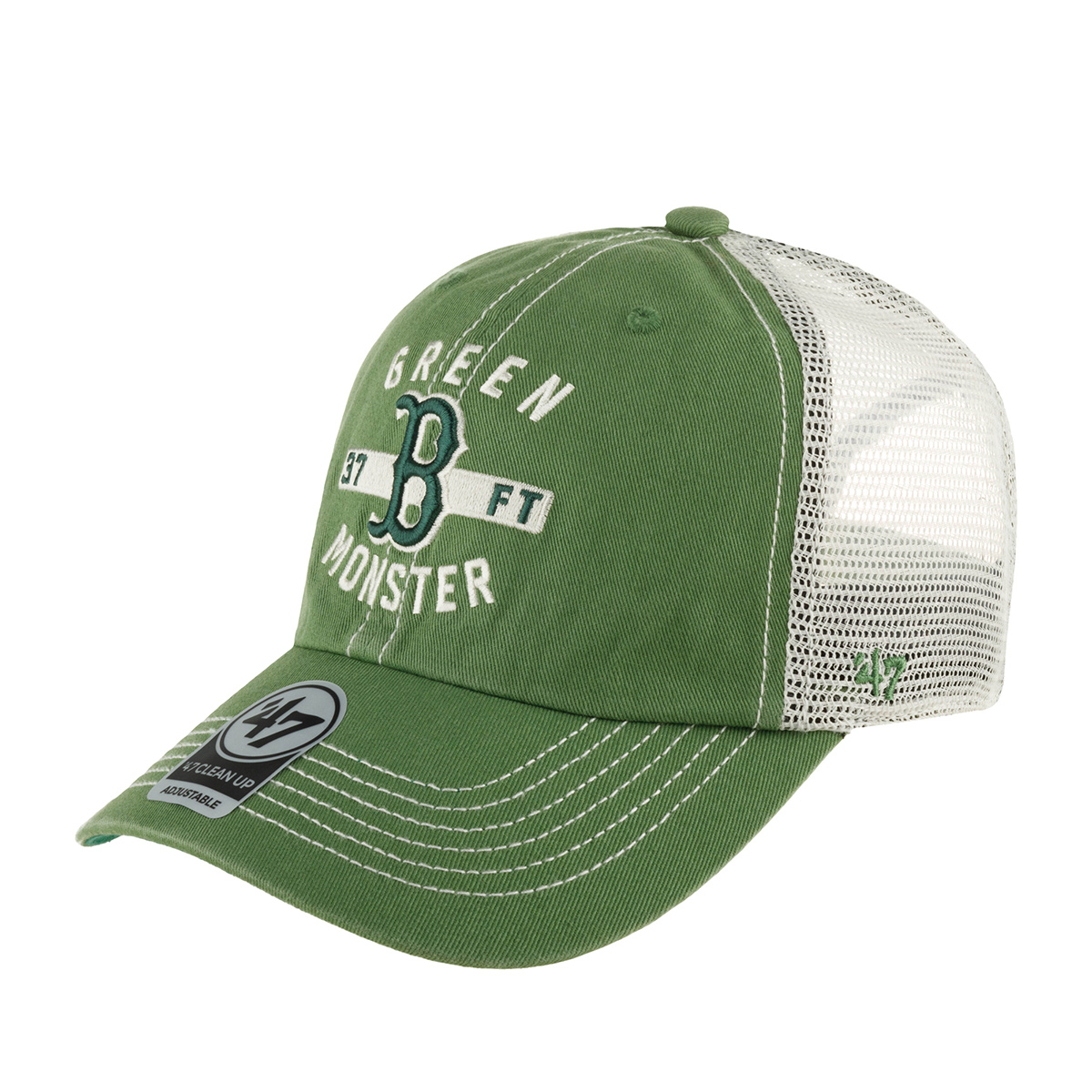 

Бейсболка унисекс 47 BRAND Green Monster Boston Red Sox MLB светло-зеленая, Зеленый, Green Monster Boston Red Sox MLB