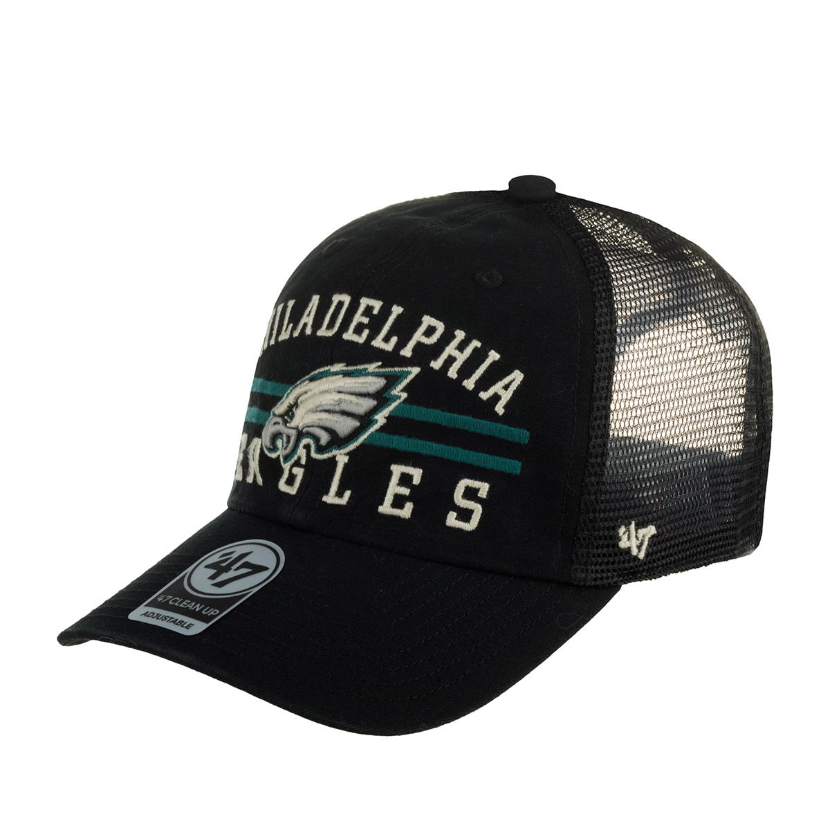 

Бейсболка унисекс 47 BRAND Highpoint Philadelphia Eagles NFL черная, Черный, Highpoint Philadelphia Eagles NFL