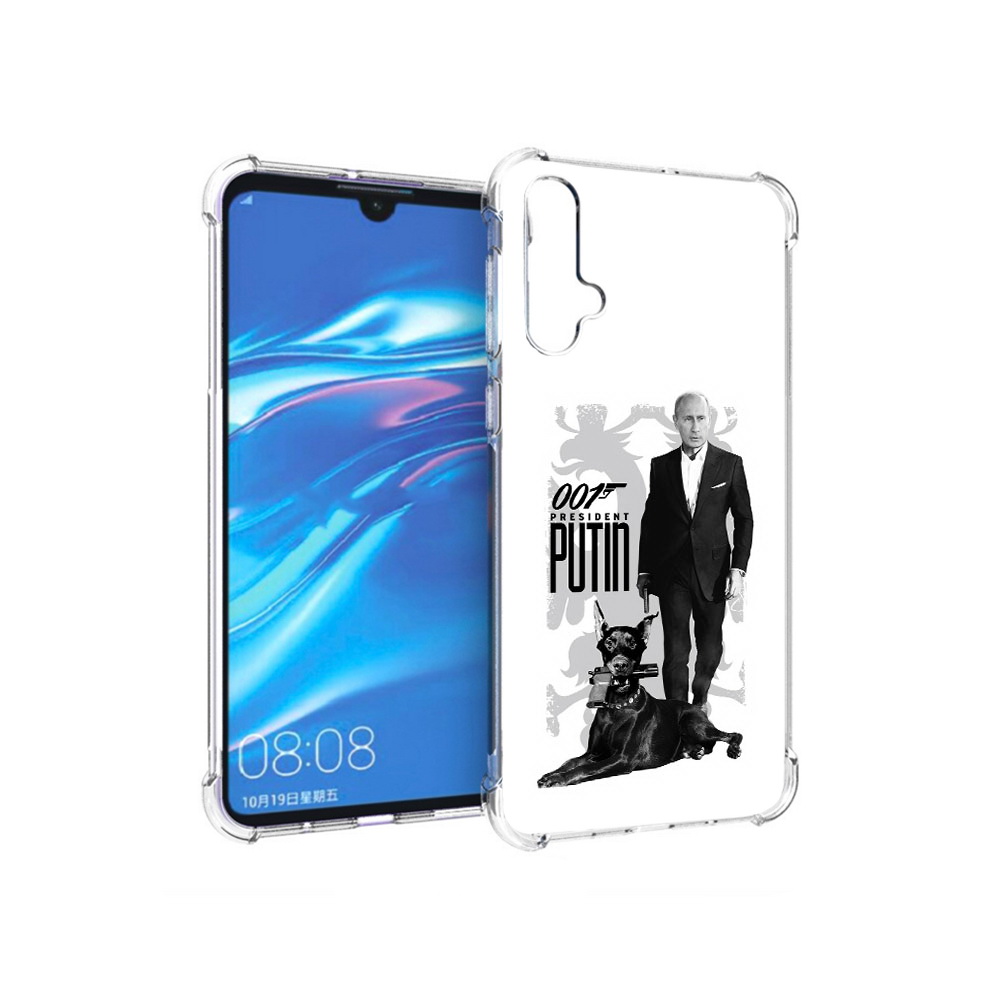 

Чехол MyPads Tocco для Huawei Nova 5 001, Прозрачный, Tocco