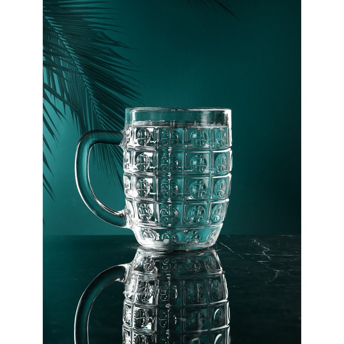 

Isfahan Glass Пивная кружка «Сальвадор», 830 мл, стекло, Иран