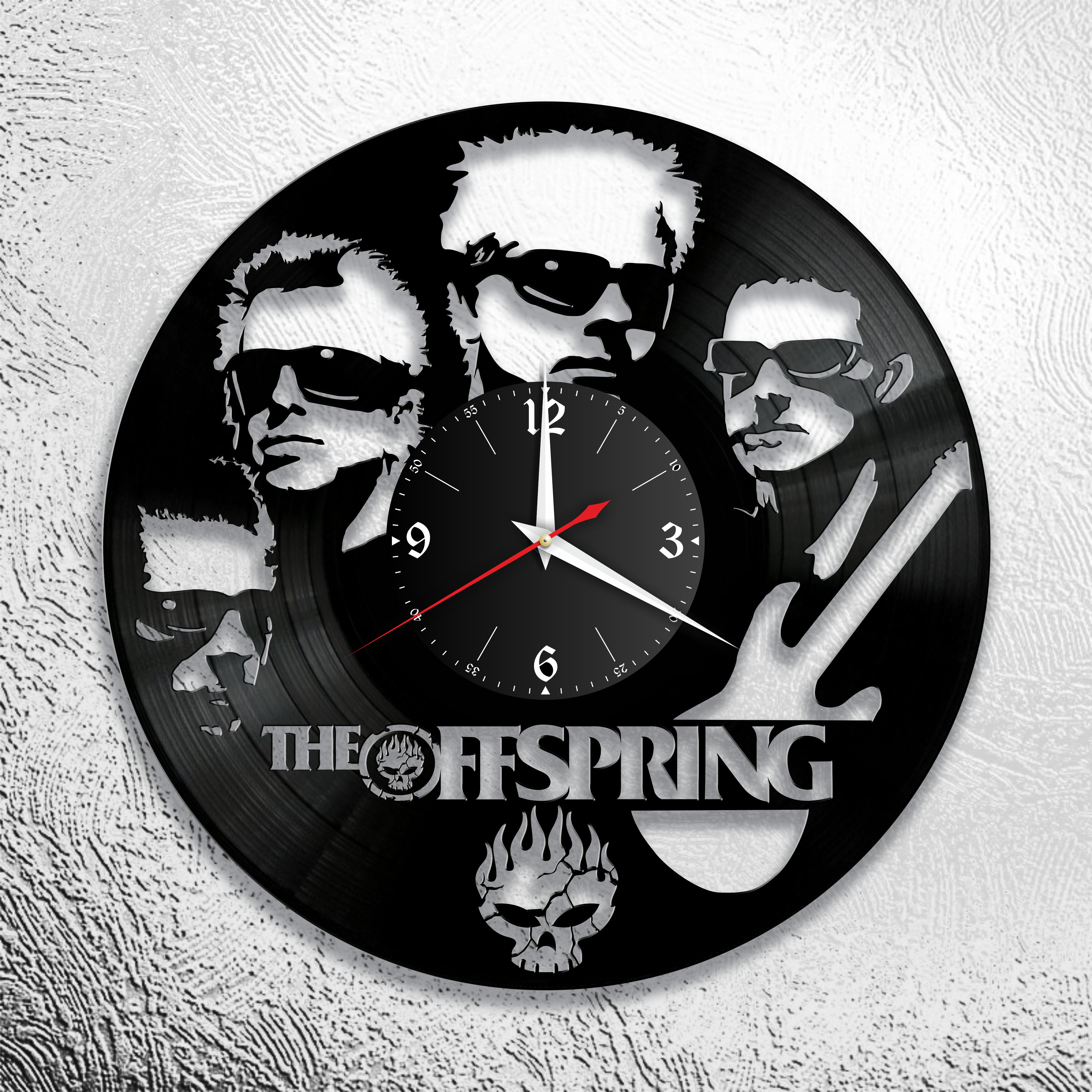 

Настенные часы из виниловой пластинки The Offspring, The Offspring