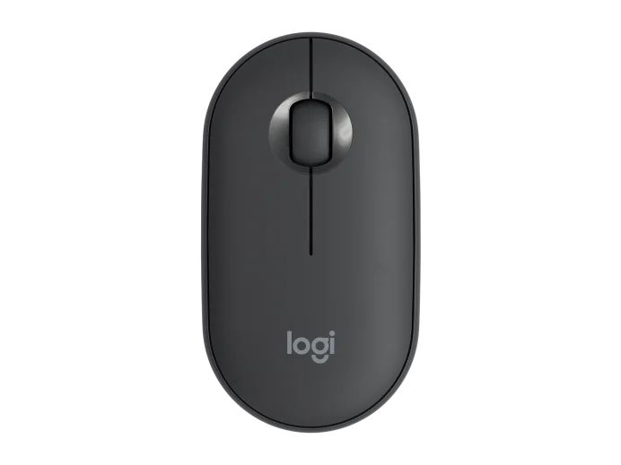 Беспроводная мышь Logitech Pebble M350 серая (910-005718)