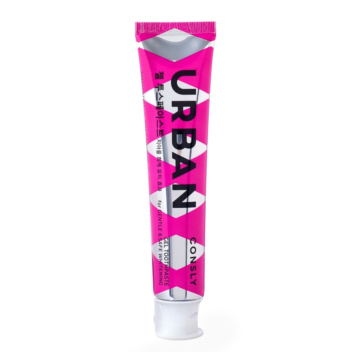 Гелевая зубная паста CONSLY URBAN отбеливающая, 105 г consly зубная паста гелевая для комплексной защиты зубов urban gel toothpaste