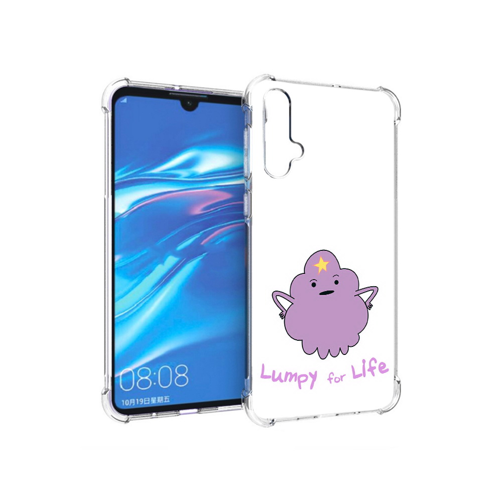 

Чехол MyPads Tocco для Huawei Nova 5 Принцесса пупырчатого королевства, Прозрачный, Tocco