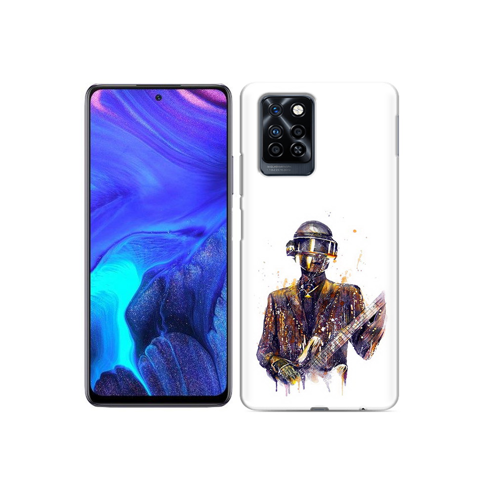 

Чехол MyPads Tocco для Infinix Note 10 Pro космо-гитарист, Прозрачный, Tocco