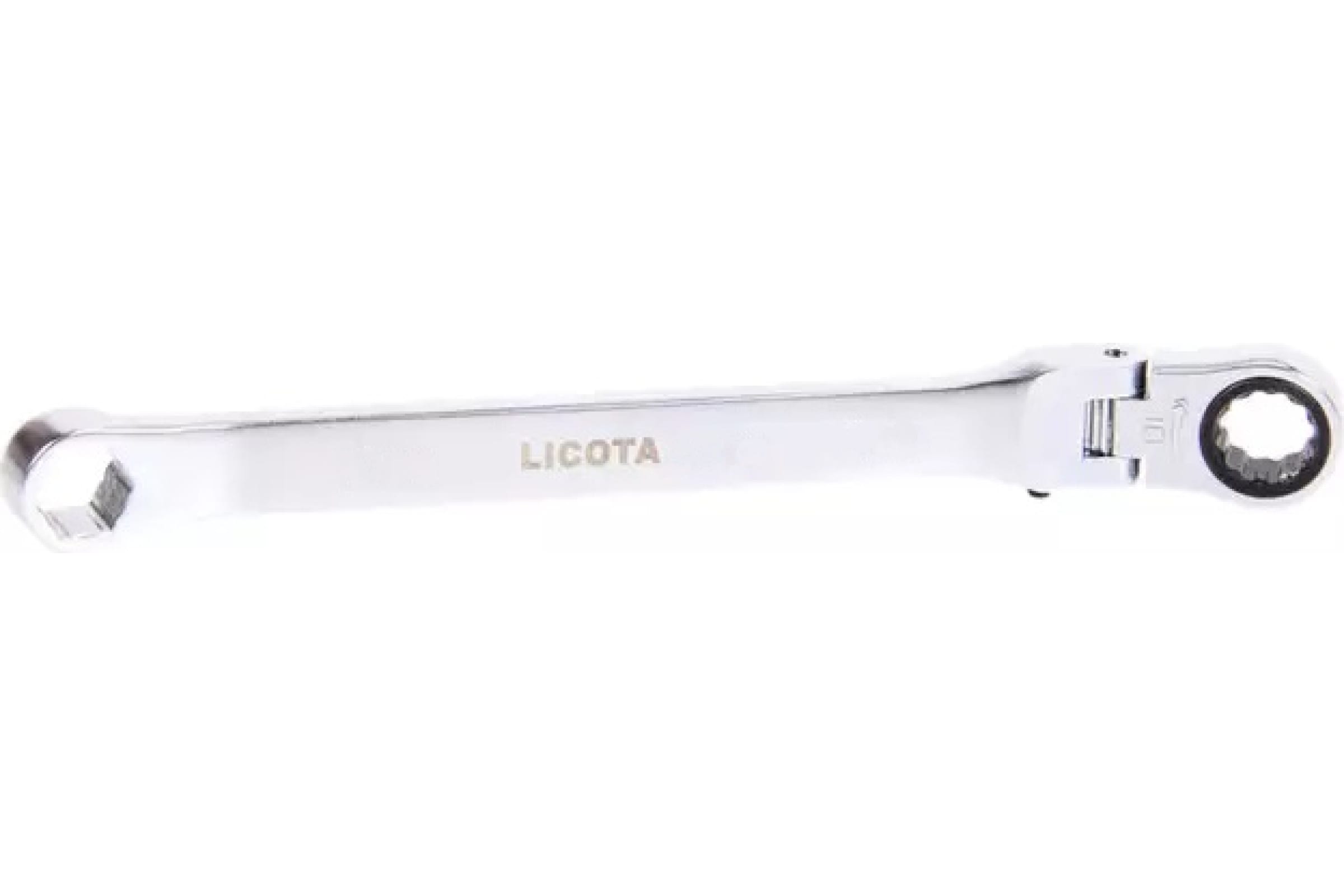 Licota Ключ трещоточный гибкий с фиксацией и накидной 6гр. 15* 13 мм ARW-07M13