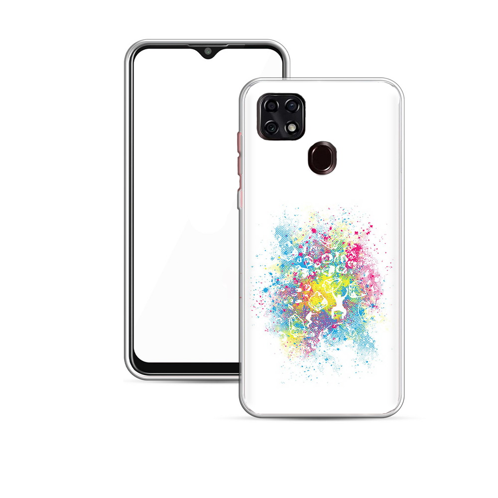 

Чехол MyPads Tocco для ZTE V2020 акварель абстракция (PT226946.457.214), Прозрачный, Tocco
