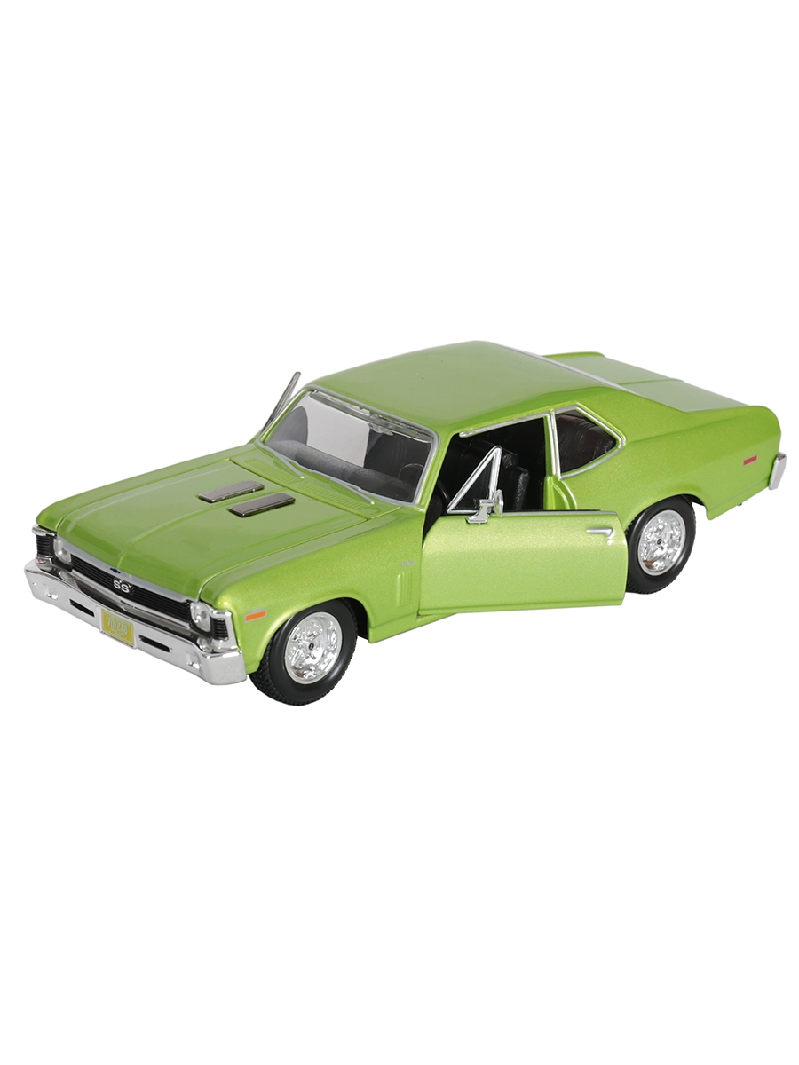 Машина 1:24 MAISTO Chevrolet Nova SS 1970 31262 maisto 1 18 1970 chevrolet nova ss coupe classic car alloy car model static die casting model collection gift toy gift