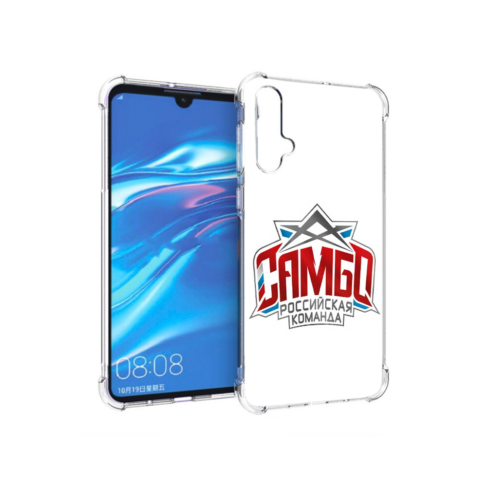 

Чехол MyPads Tocco для Huawei Nova 5 Самбо, Прозрачный, Tocco