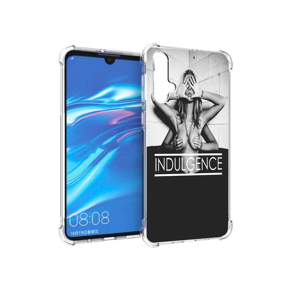 

Чехол MyPads Tocco для Huawei Nova 5 Страсть, Прозрачный, Tocco