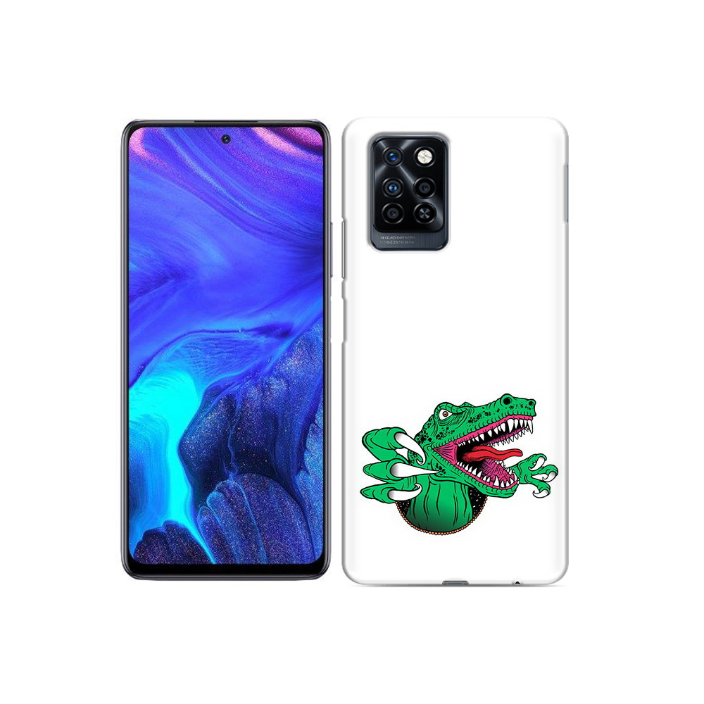 

Чехол MyPads Tocco для Infinix Note 10 Pro крокодил, Прозрачный, Tocco