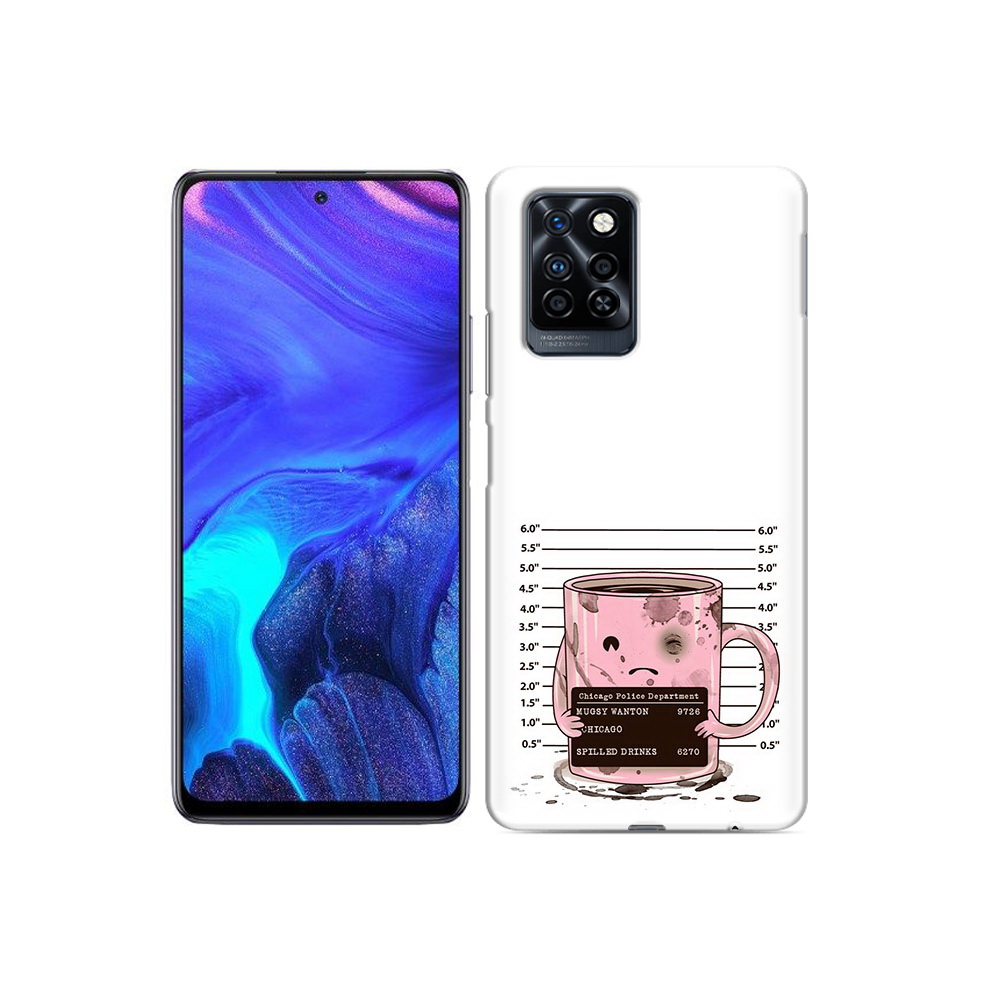 

Чехол MyPads Tocco для Infinix Note 10 Pro кружка, Прозрачный, Tocco
