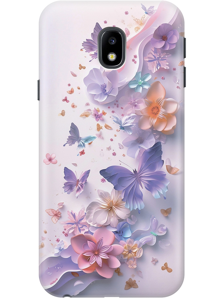 

Силиконовый чехол на Samsung Galaxy J3 (2017) с принтом 873823, Прозрачный;розовый;фиолетовый, 713722222