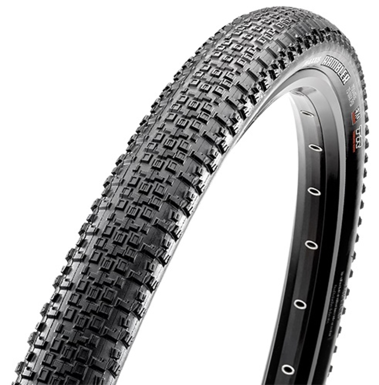 

Maxxis Покрышка Maxxis Rambler 700x50C Foldable Silkshield/TR, Черный, Rambler