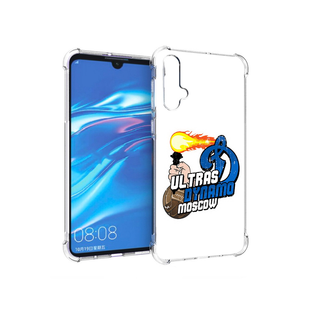 

Чехол MyPads Tocco для Huawei Nova 5 ФК Динамо, Прозрачный, Tocco