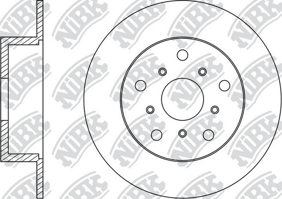 

Тормозной диск NiBK RN1485