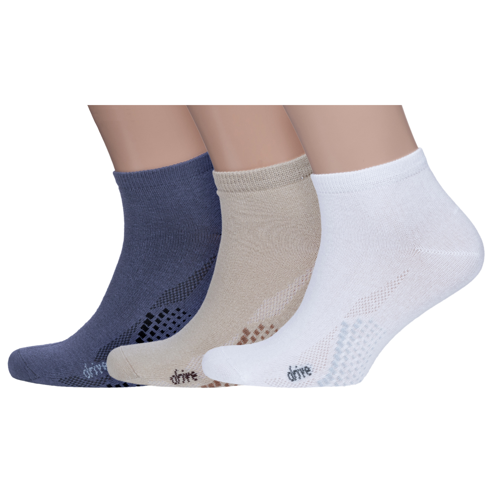 Комплект носков мужских НАШЕ 3-522С1-3 разноцветных 27