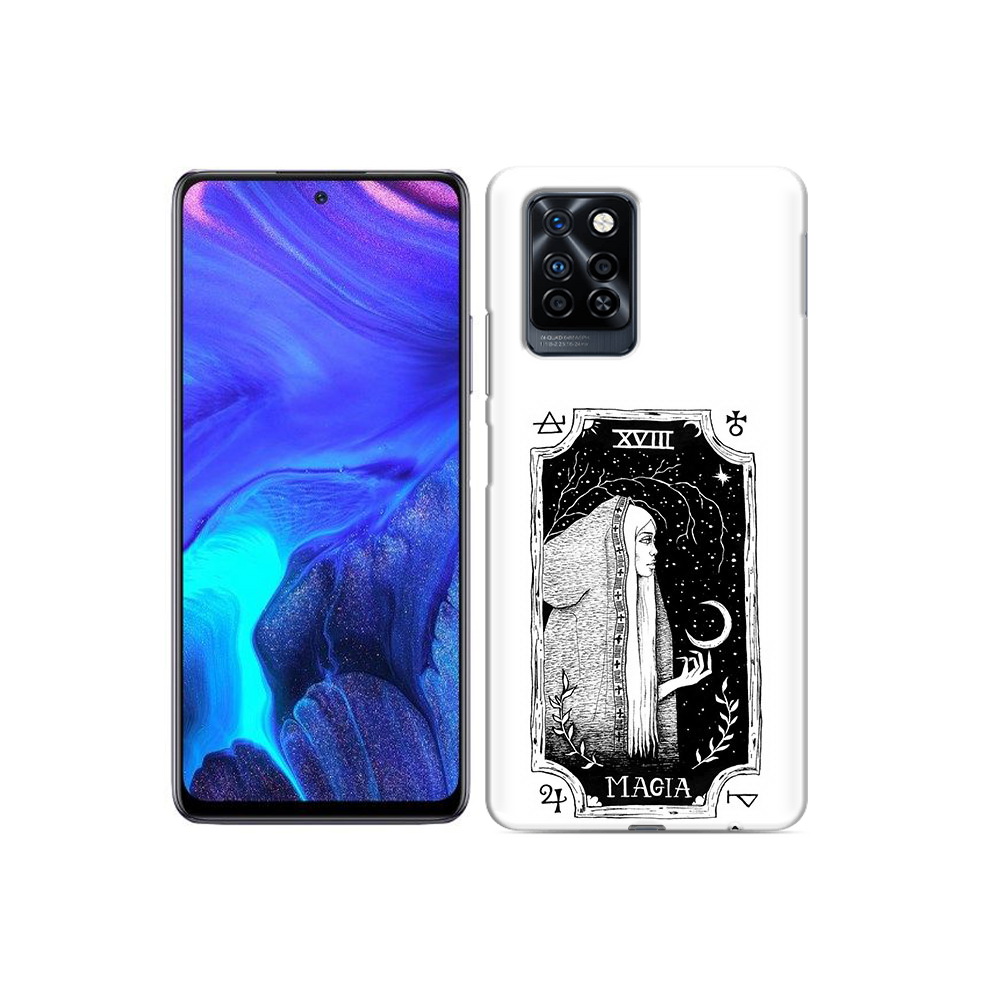 

Чехол MyPads Tocco для Infinix Note 10 Pro лунная магия, Прозрачный, Tocco