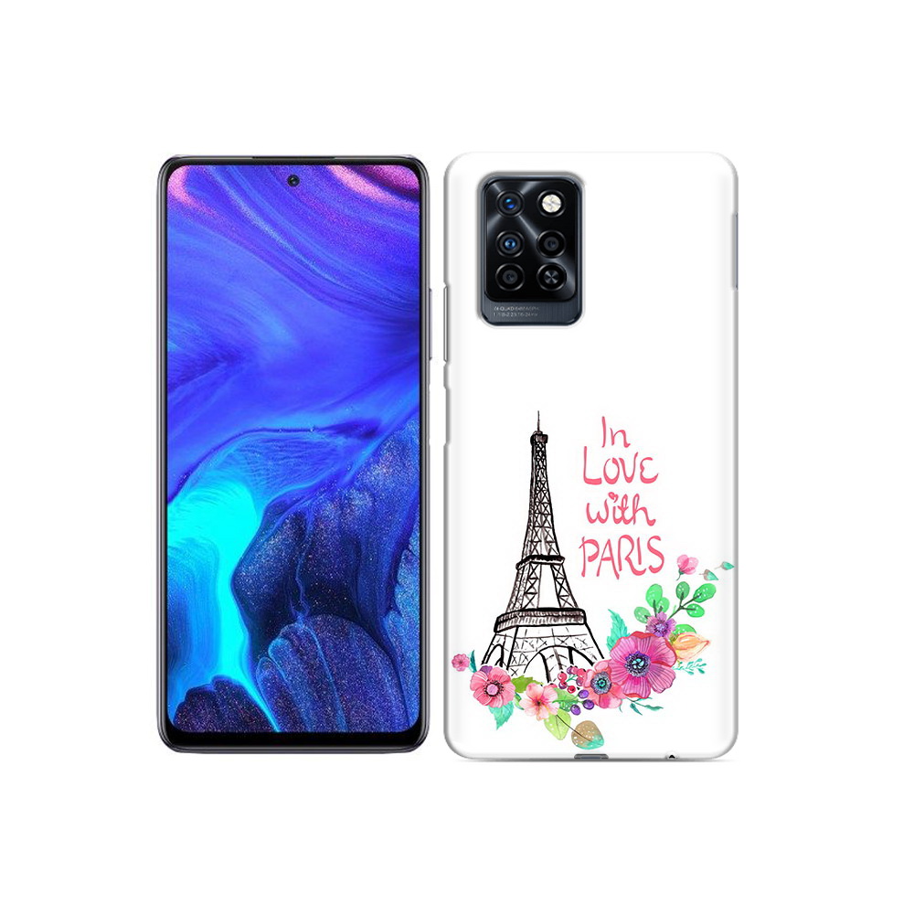 

Чехол MyPads Tocco для Infinix Note 10 Pro любимый париж, Прозрачный, Tocco