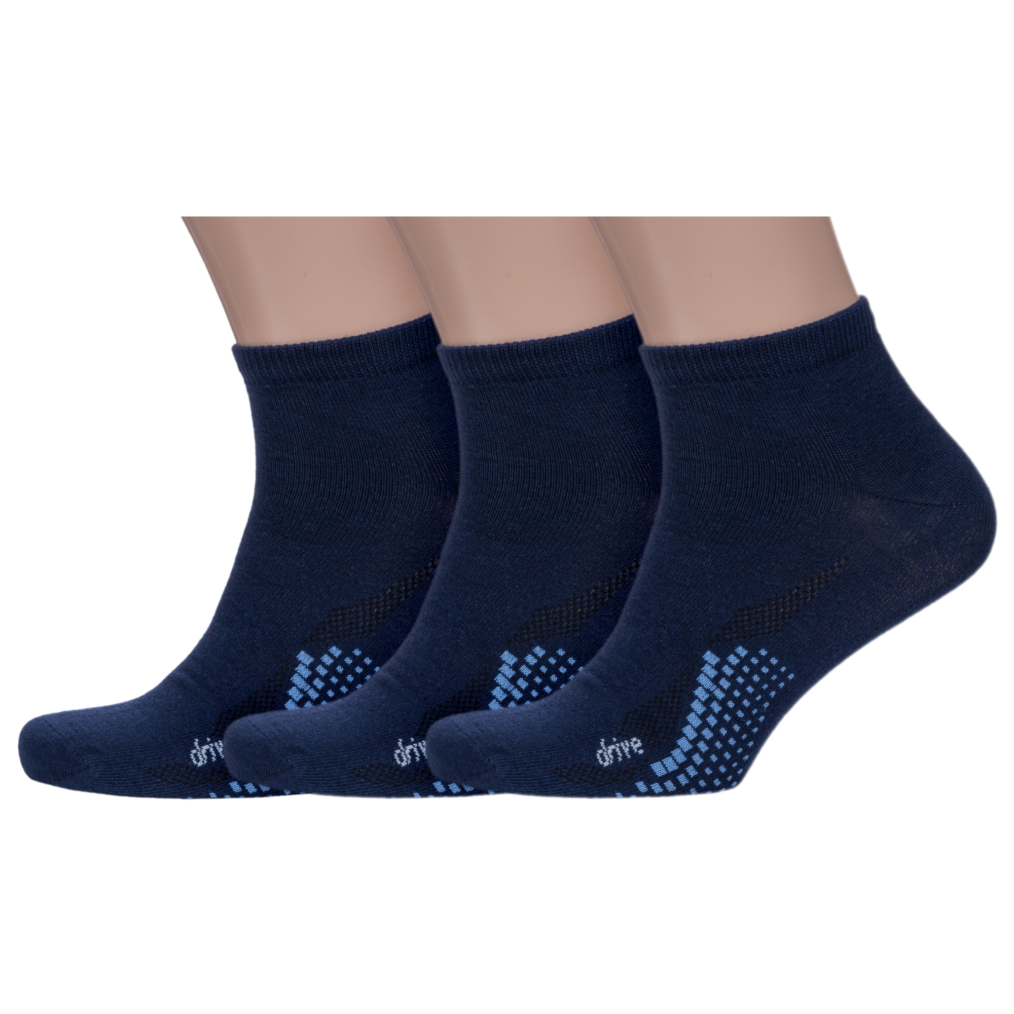 Комплект носков мужских НАШЕ 3-522С1-3 синих 29