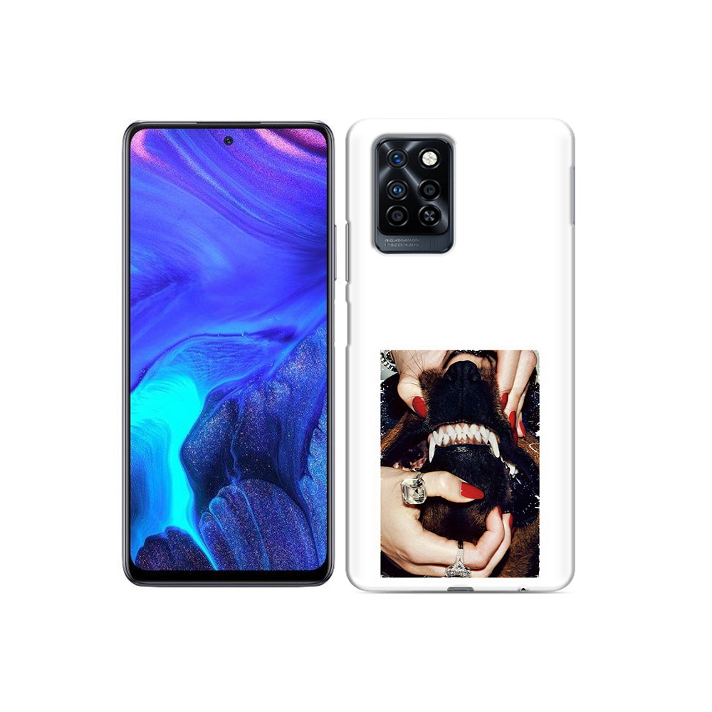 

Чехол MyPads Tocco для Infinix Note 10 Pro маникюр, Прозрачный, Tocco