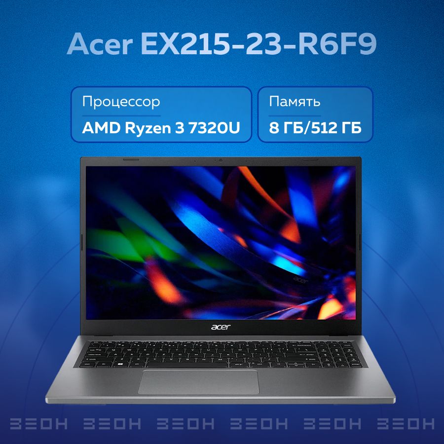 

Ноутбук Acer EX215-23-R6F9 W11 Black, EX215-23-R6F9