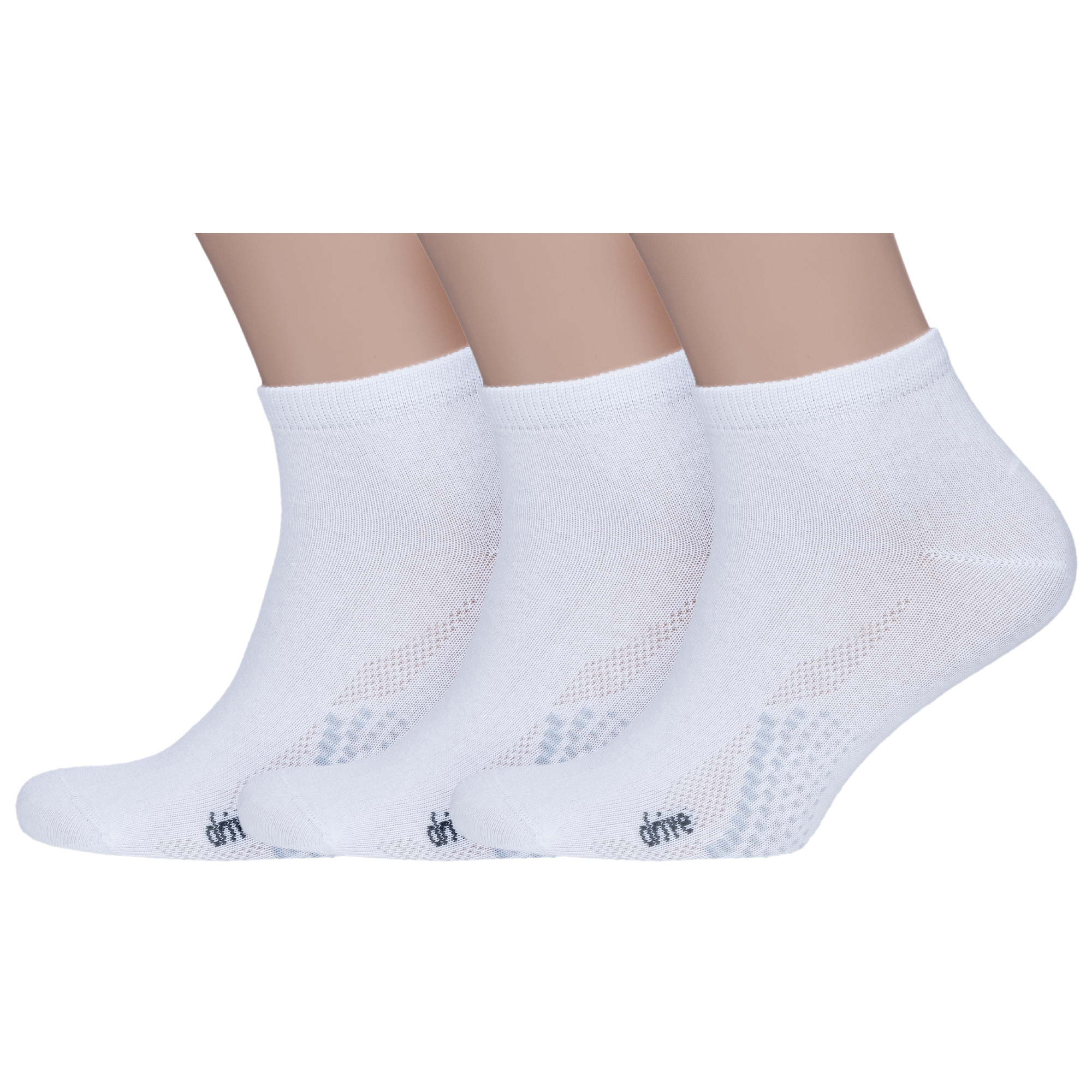 Комплект носков мужских НАШЕ 3-522С1-3 белых 25