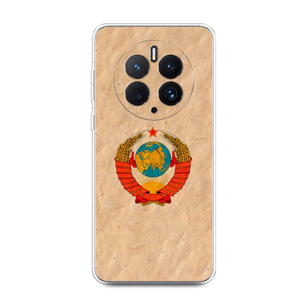 

Чехол Awog для Huawei Mate 50 Pro "Союз пролетариев", Бежевый;красный, 6109950-10