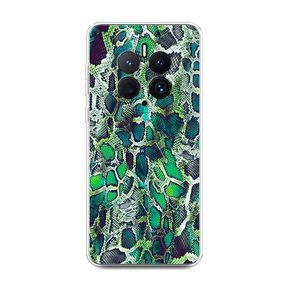 

Чехол Awog для Huawei Mate 50 Pro "Зеленая кожа змеи", 6109950-3