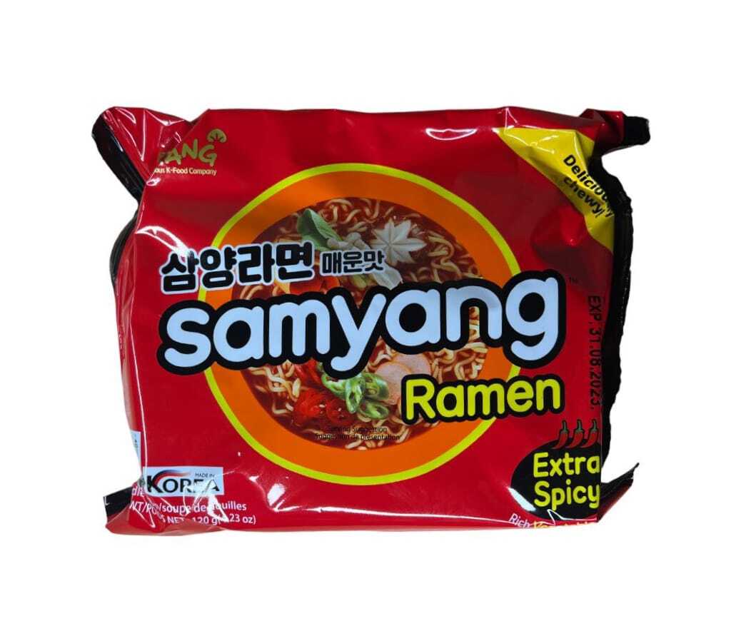 

Лапша быстрого приготовления Samyang Ramen Extra Spicy, 120 г