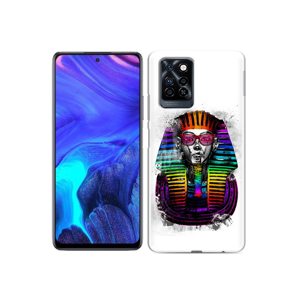 

Чехол MyPads Tocco для Infinix Note 10 Pro модная богиня, Прозрачный, Tocco