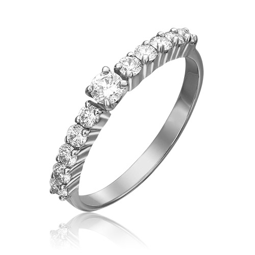 

Кольцо из золота р.  PLATINA jewelry 01-0370-00-101-1120-30, бриллиант, 01-0370-00-101-1120-30