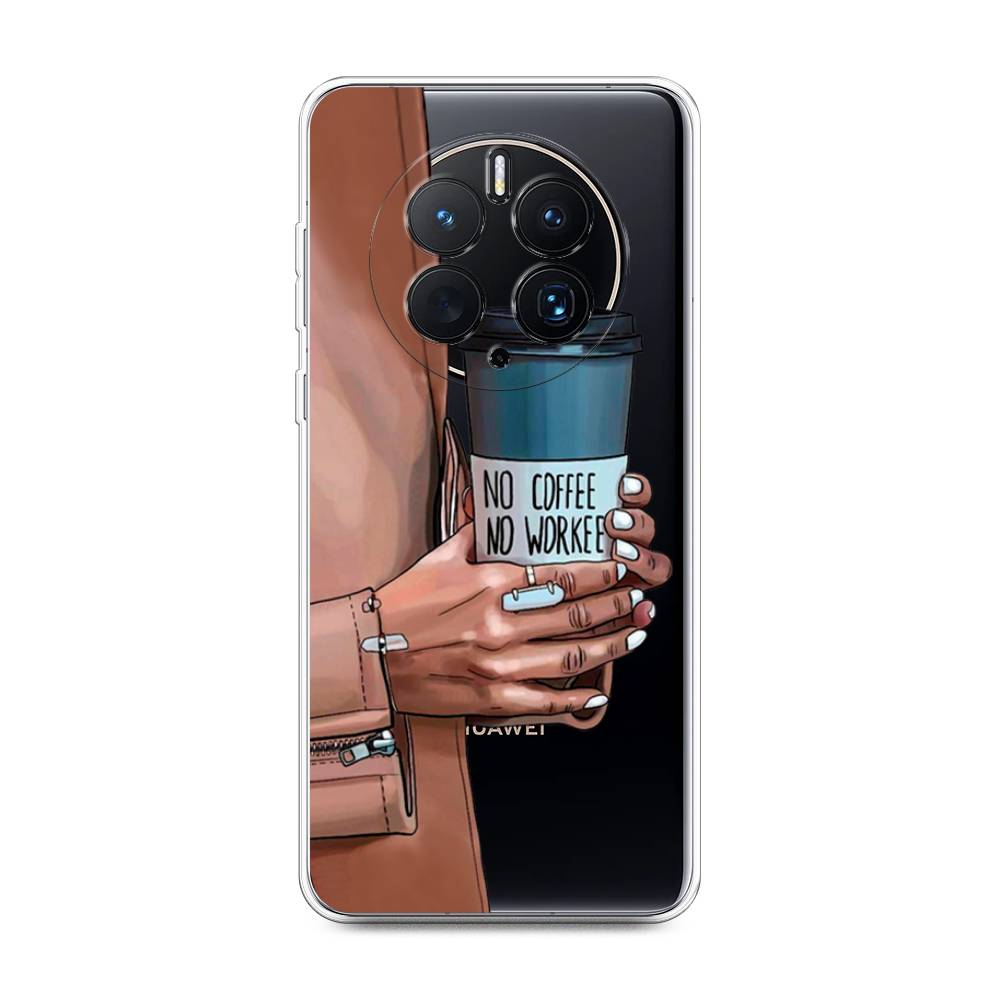 

Чехол Awog для Huawei Mate 50 Pro "No coffee", Синий;бежевый;коричневый, 6109950-7