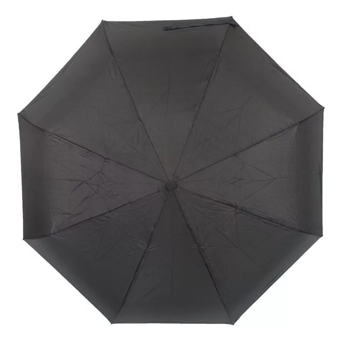 Зонт складной женский автоматический Raindrops 17416495, черный