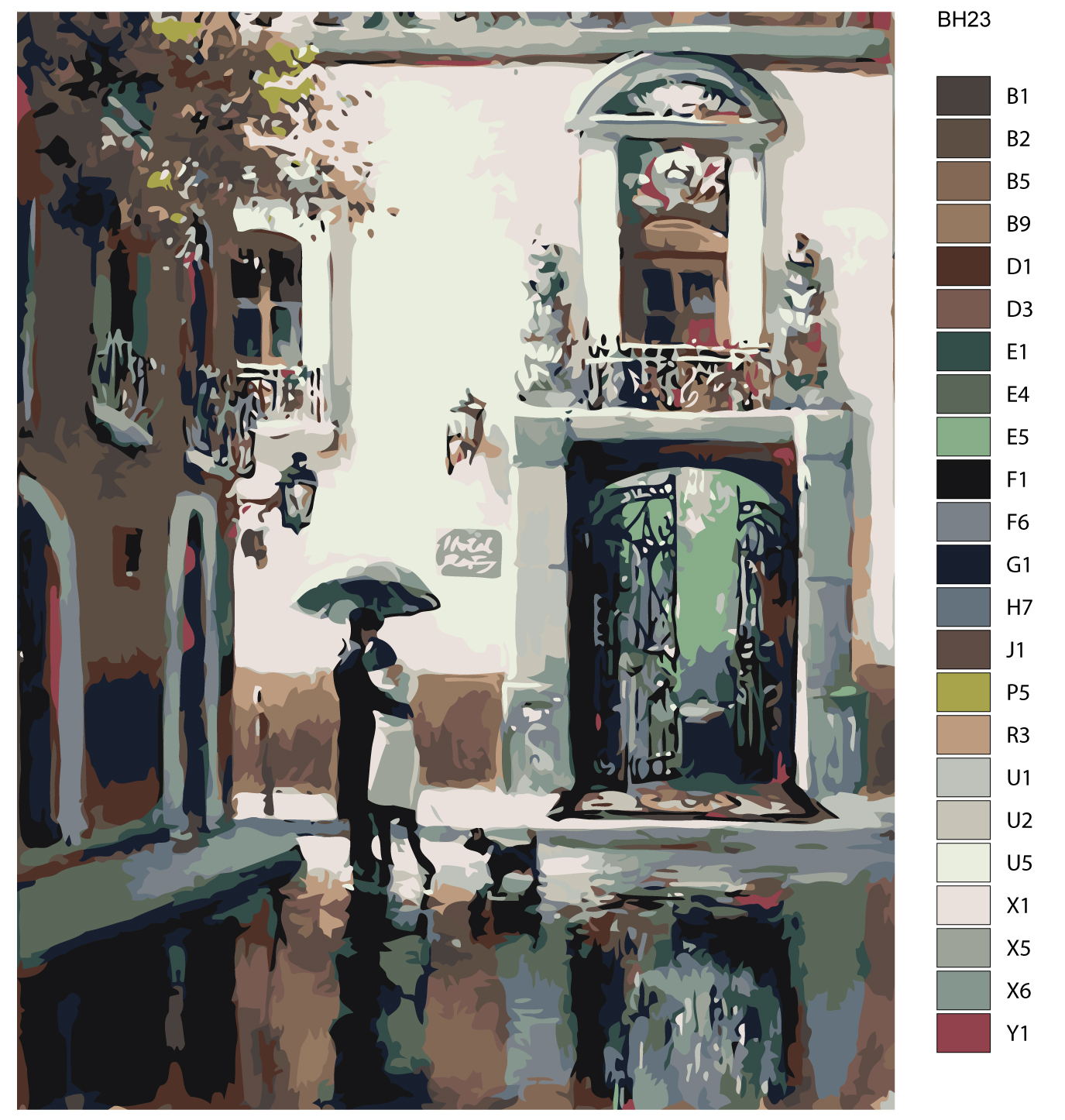 

Картина по номерам, Живопись по номерам, 80 х 100, BH23, BH23