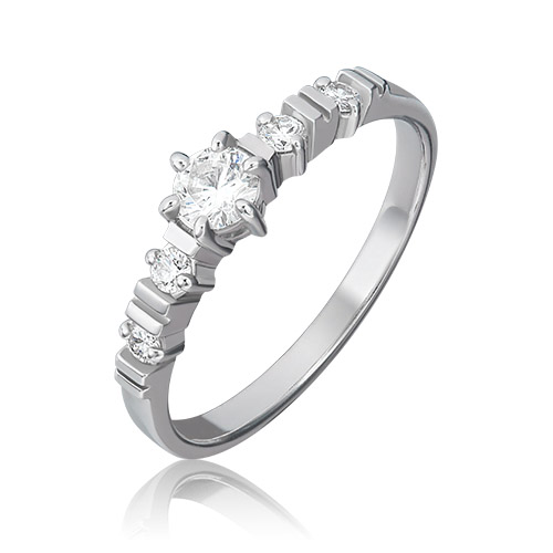 

Кольцо из золота р. , PLATINA jewelry 01-0382-00-101-1120-30, бриллиант, 01-0382-00-101-1120-30