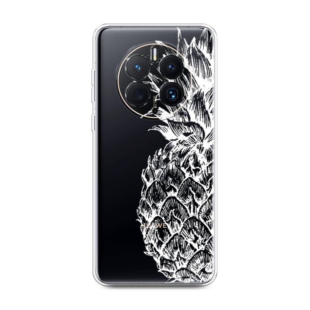 

Чехол Awog для Huawei Mate 50 Pro "Ананас графика белая", Белый, 6109950-10